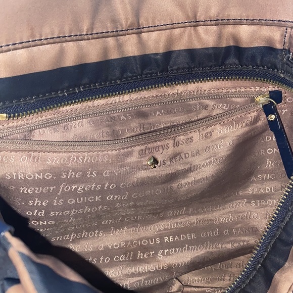 Kate Spade Hogo Bag -Blue Navy - Picture 4 of 9